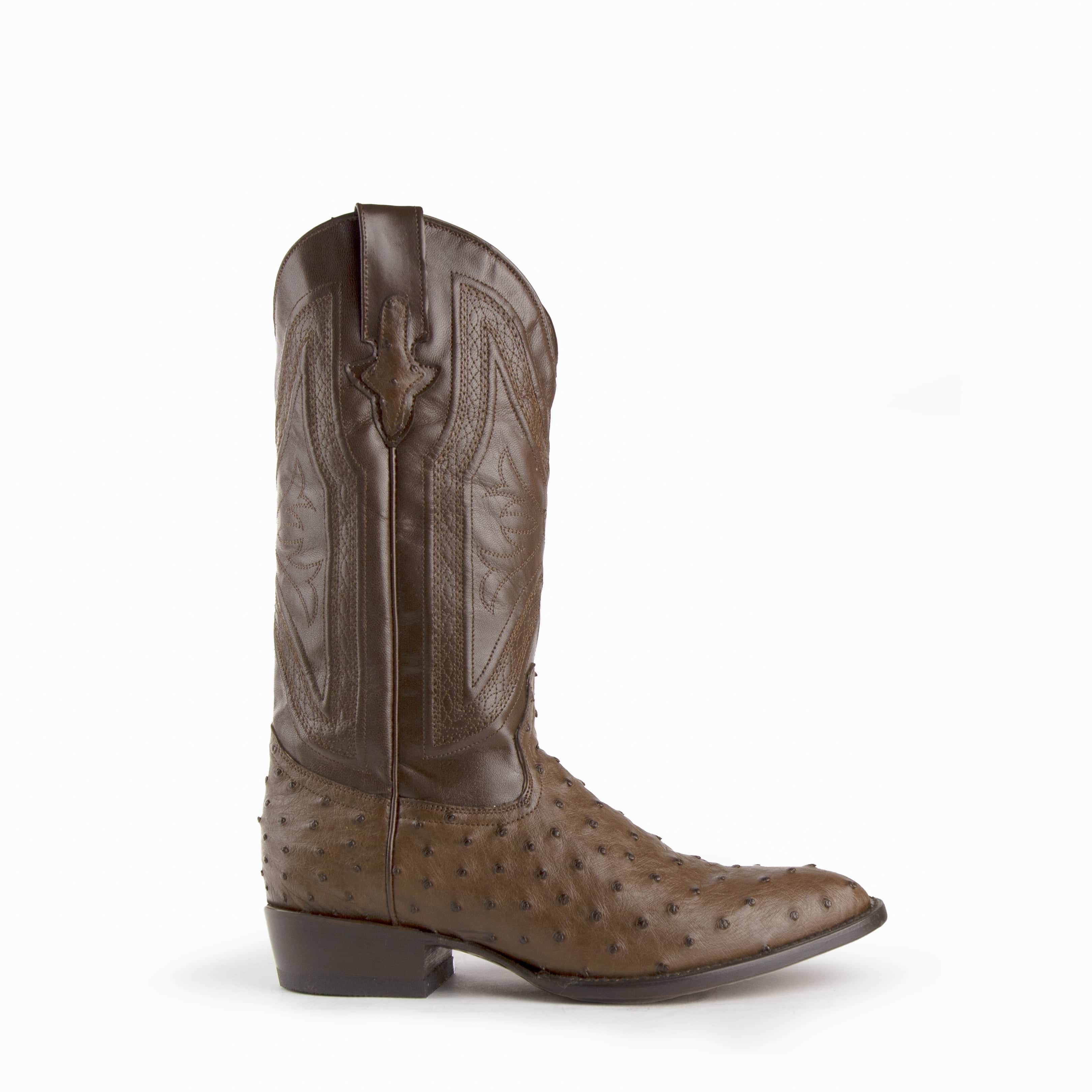 Ferrini Colt Kango Full Quill Ostrich Mens Boot - Ferrini USA