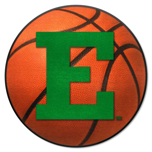 Eastern Michigan Eagles Basketball Rug - 27in. Diameter - Eastern Michigan