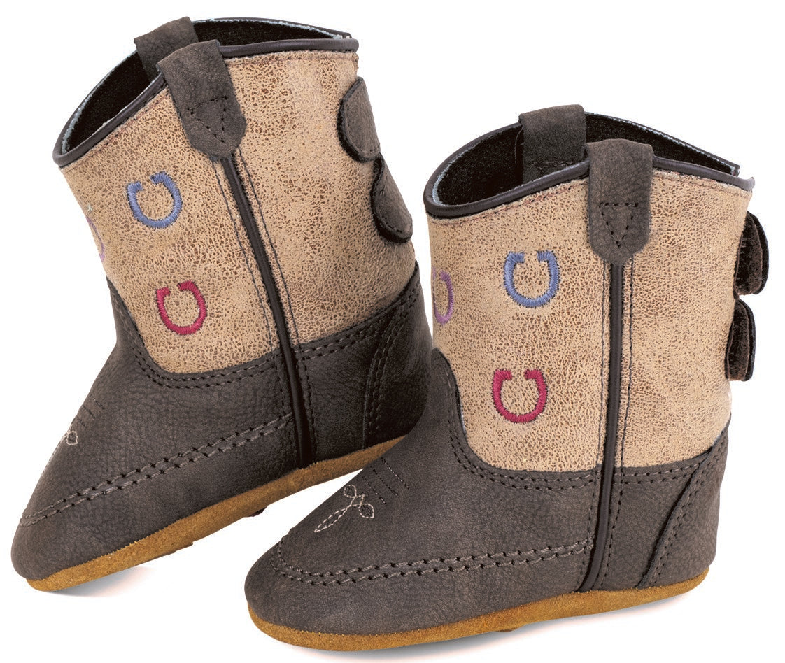 Old West Poppets Brown Foot / Vintage Tan Shaft 10155 - Old West - Flyclothing LLC