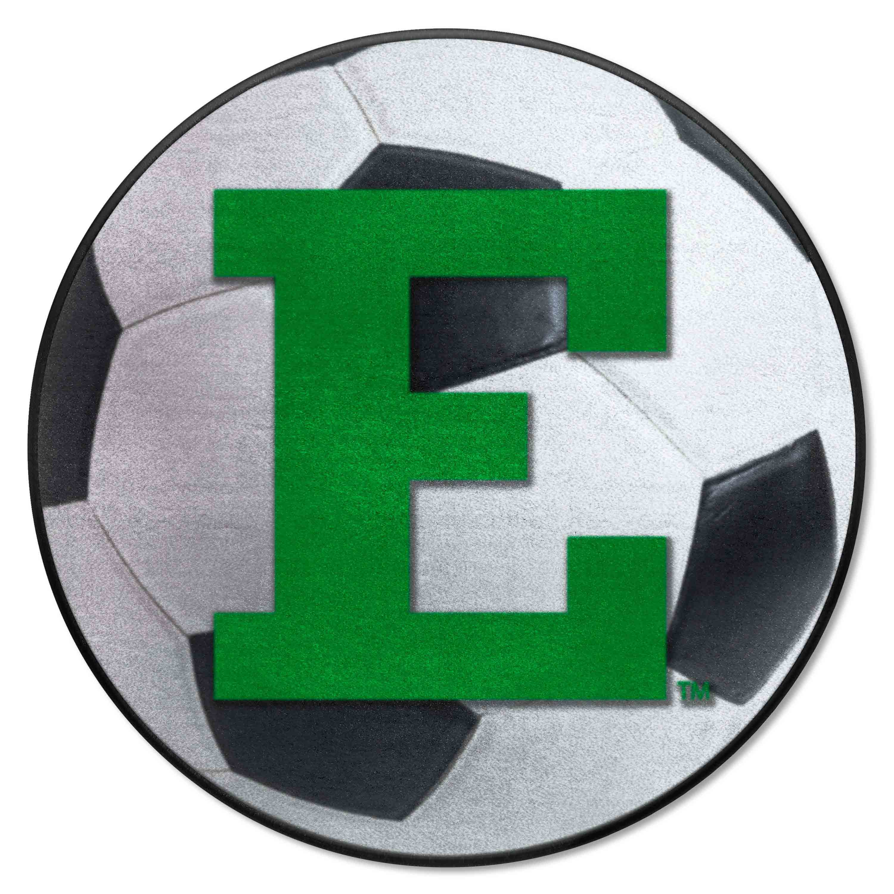 Eastern Michigan Eagles Soccer Ball Rug - 27in. Diameter - Eastern Michigan