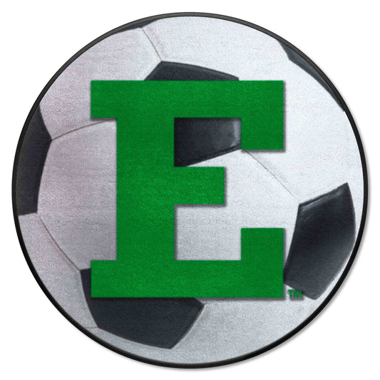 Eastern Michigan Eagles Soccer Ball Rug - 27in. Diameter - Eastern Michigan