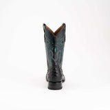 Ferrini Colt Black Full Quill Ostrich Mens Boot - Ferrini USA - Flyclothing LLC