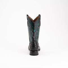 Ferrini Colt Black Full Quill Ostrich Mens Boot - Ferrini USA