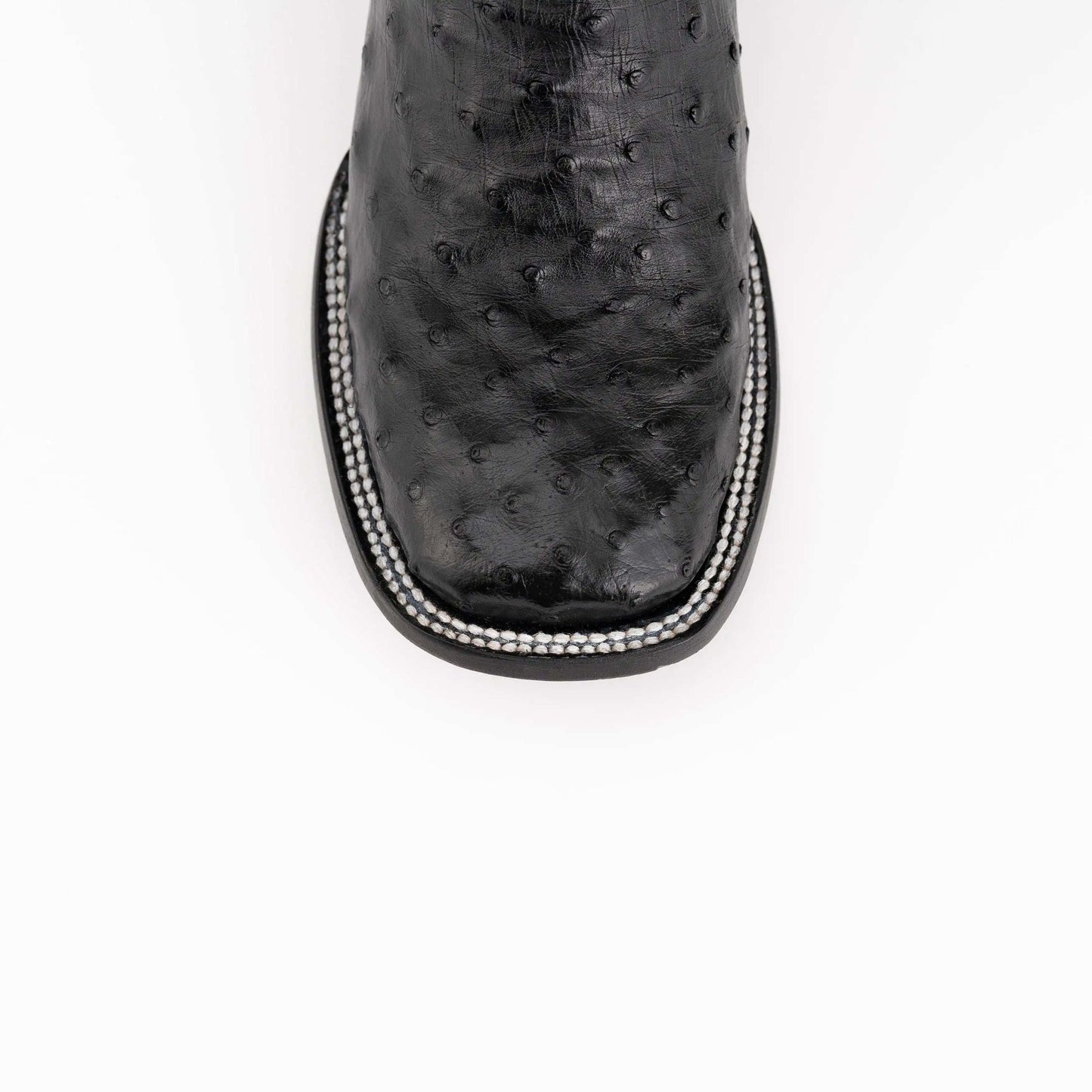 Ferrini Colt Black Full Quill Ostrich Mens Boot - Ferrini USA - Flyclothing LLC