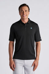 Men's Erodym Short Sleeve Sports Polo | Black