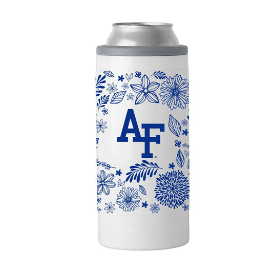Air Force Vault 12oz Botanical Slim Can Coolie - Logo Brands - Flyclothing LLC