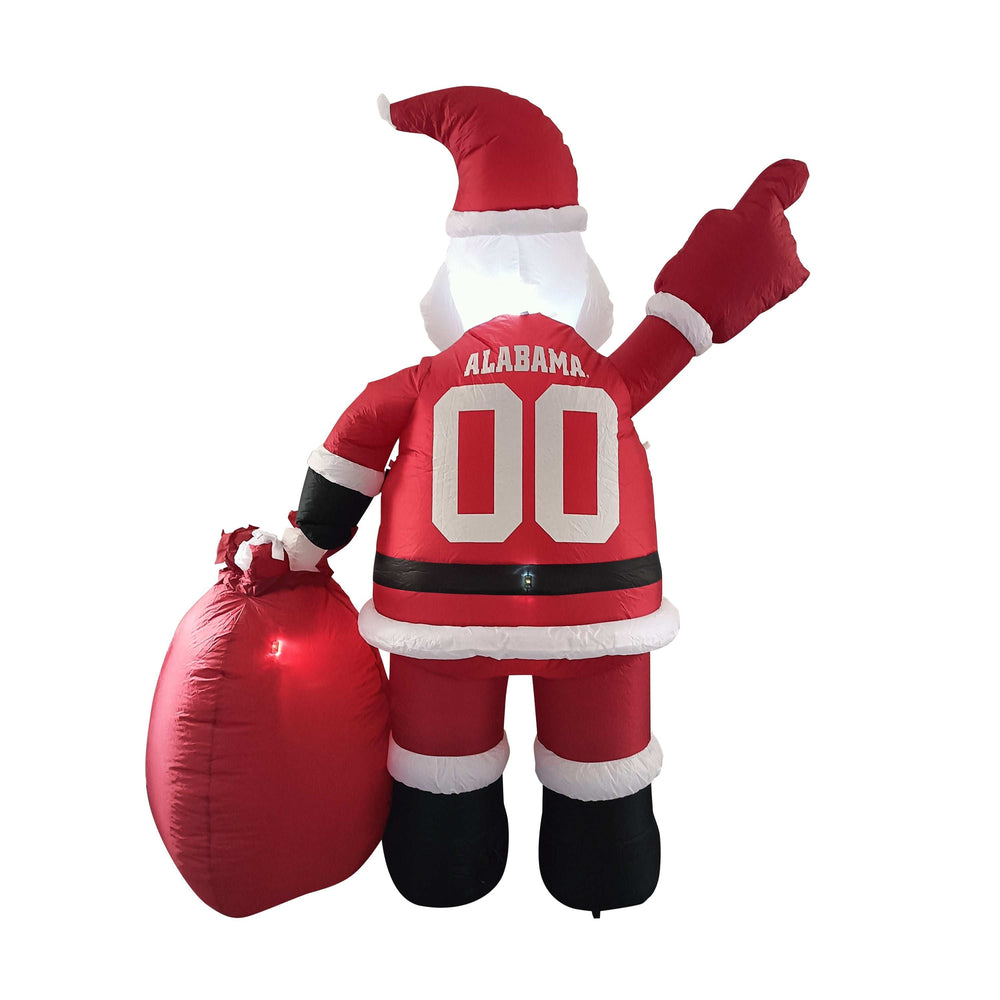 Alabama Santa Claus Yard Inflatable - Logo Brands - Flyclothing LLC