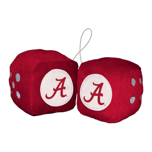University of Alabama Fuzzy Dice - Logo Brands - Flyclothing LLC
