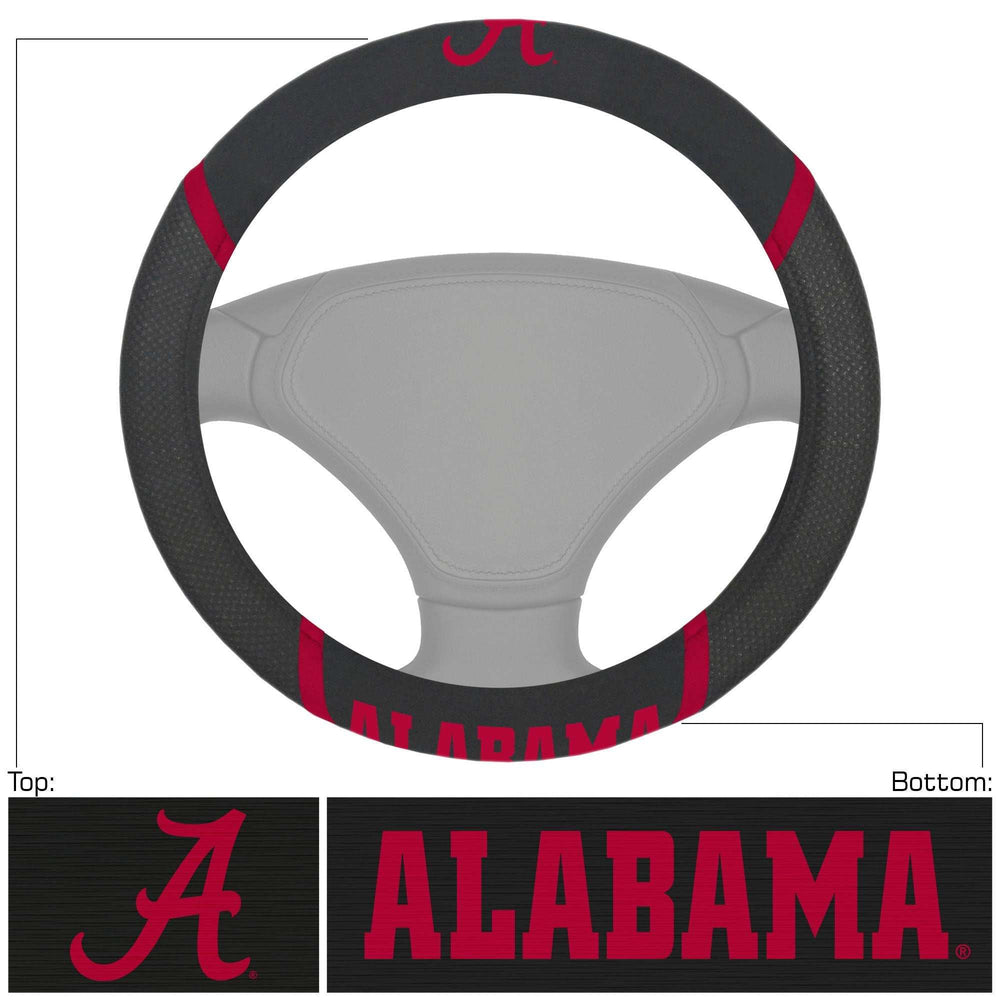 University of Alabama Steering Wheel Cover - Logo Brands - Flyclothing LLC