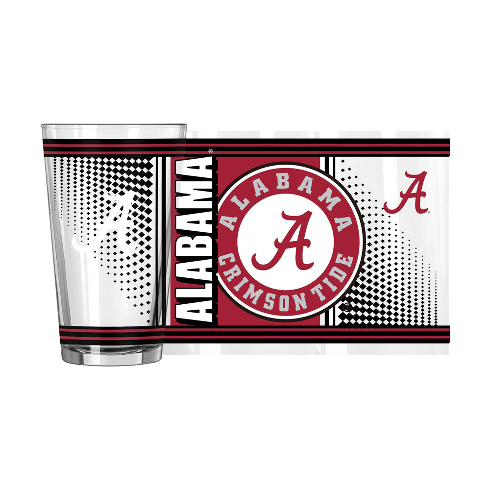 Alabama 16oz Hero Pint Glass - Logo Brands - Flyclothing LLC