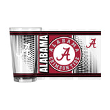 Alabama 16oz Hero Pint Glass - Logo Brands - Flyclothing LLC