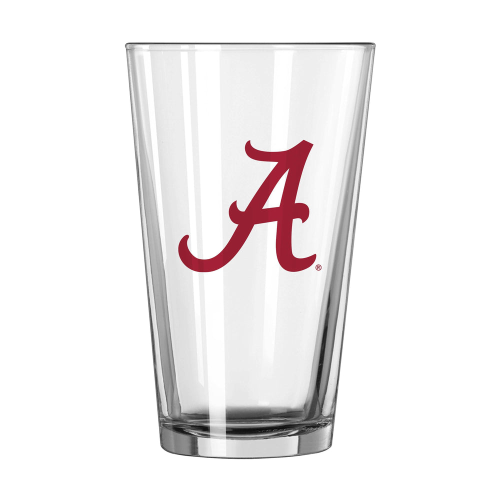 Alabama 16oz Overtime Pint Glass - Logo Brands - Flyclothing LLC