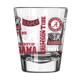 Alabama 2oz Spirit Shot Glass