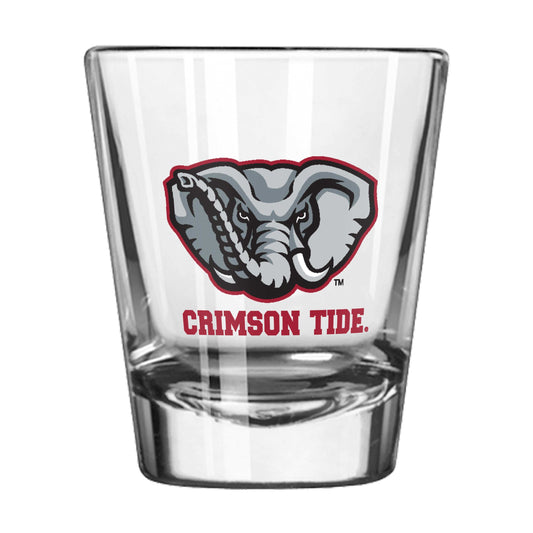 Alabama Pachyderm 2oz Shot Glass - Logo Brands - Flyclothing LLC