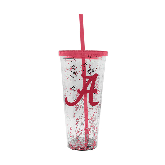Alabama 24oz Confetti Tumbler - Logo Brands - Flyclothing LLC