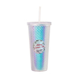 Alabama 24oz Playmaker Iridescent Stud Tumbler