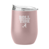 Alabama 16oz Stencil Powder Coat Curved Beverage