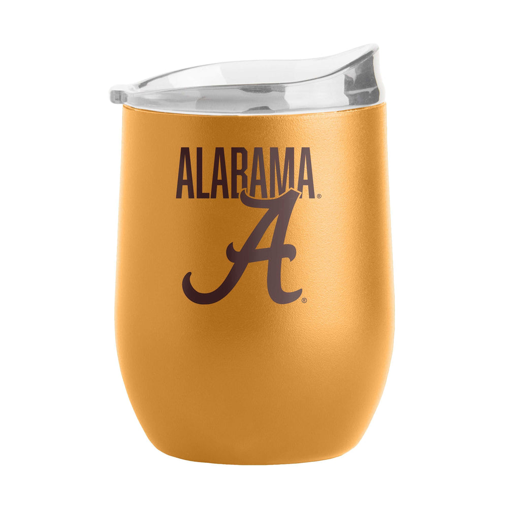 Alabama 16oz Huddle Powder Coat Curved Beverage - Logo Brands - Flyclothing LLC