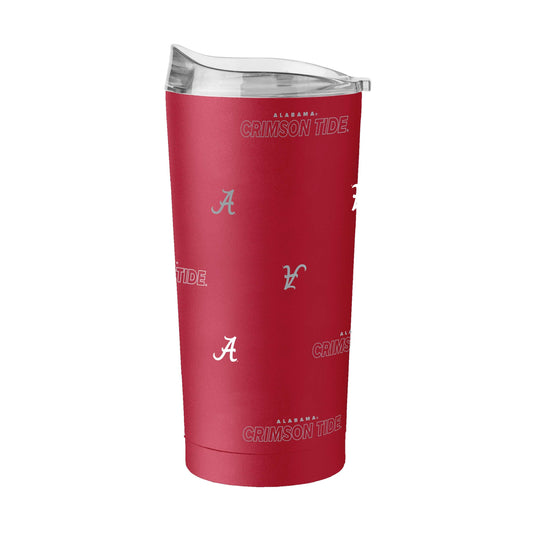 Alabama 20oz Step And Repeat Powder Coat Tumbler - Logo Brands - Flyclothing LLC