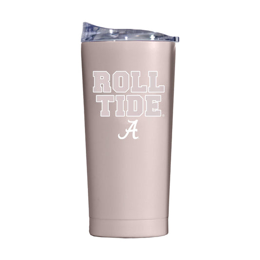 Alabama 20oz Stencil Powder Coat Tumbler - Logo Brands - Flyclothing LLC