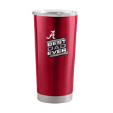 Alabama 20oz Best Dad Ever Stainless Tumbler - Logo Brands - Flyclothing LLC