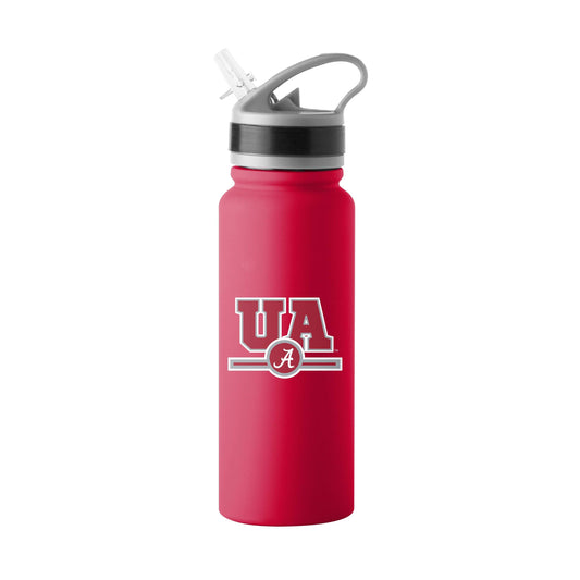 Alabama 25oz Campus Color Letterman Stainless Single Wall Flip Top Bottle - Logo Brands - Flyclothing LLC