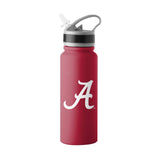 Alabama Logo 25oz Stainless Single Wall Flip Top Bottle - Logo Brands - Flyclothing LLC