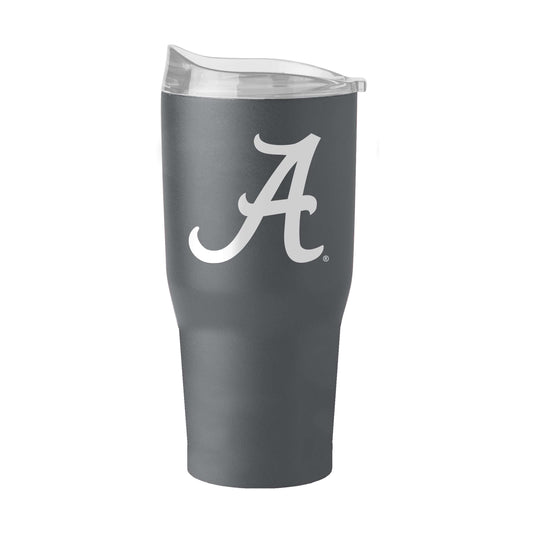 Alabama Charcoal 30oz Gameday Powder Coat Tumbler - Logo Brands - Flyclothing LLC