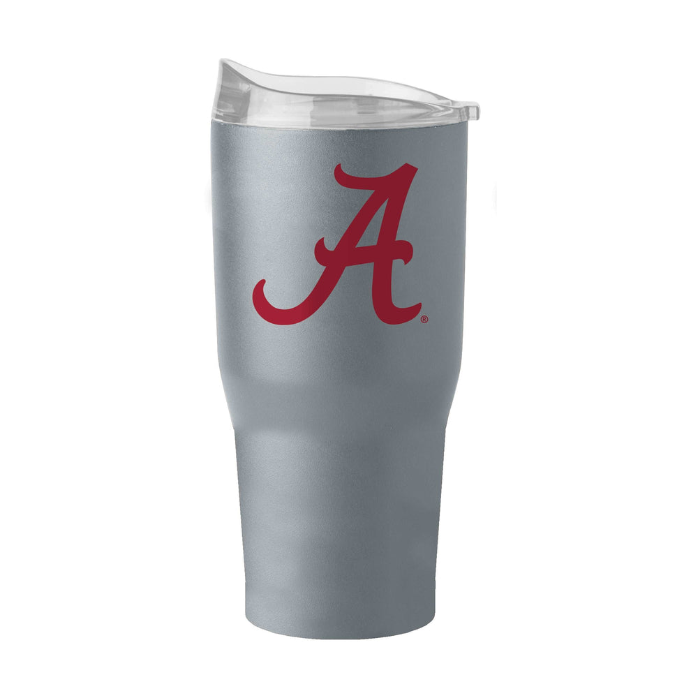 Alabama 30oz White Flipside Powder Coat Tumbler - Logo Brands - Flyclothing LLC