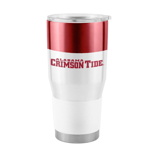 Alabama 30oz Colorblock Stainless Tumbler - Logo Brands - Flyclothing LLC