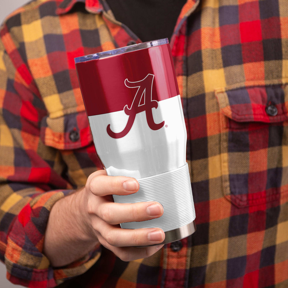 Alabama 30oz Colorblock Stainless Tumbler - Logo Brands - Flyclothing LLC