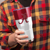 Alabama 30oz Colorblock Stainless Tumbler - Logo Brands - Flyclothing LLC