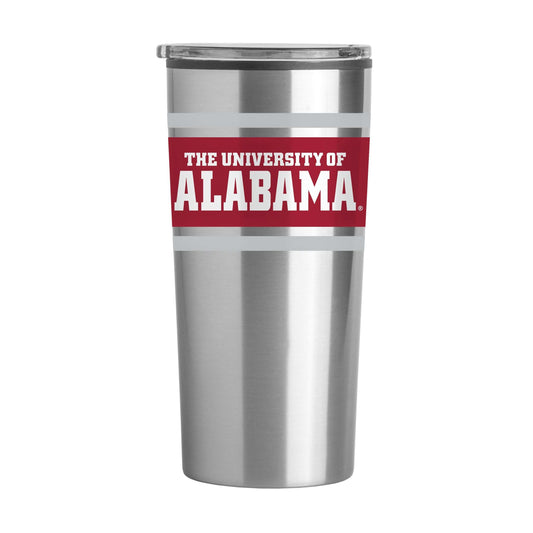 Alabama Stripe 20 oz Fusion Tumbler - Logo Brands - Flyclothing LLC