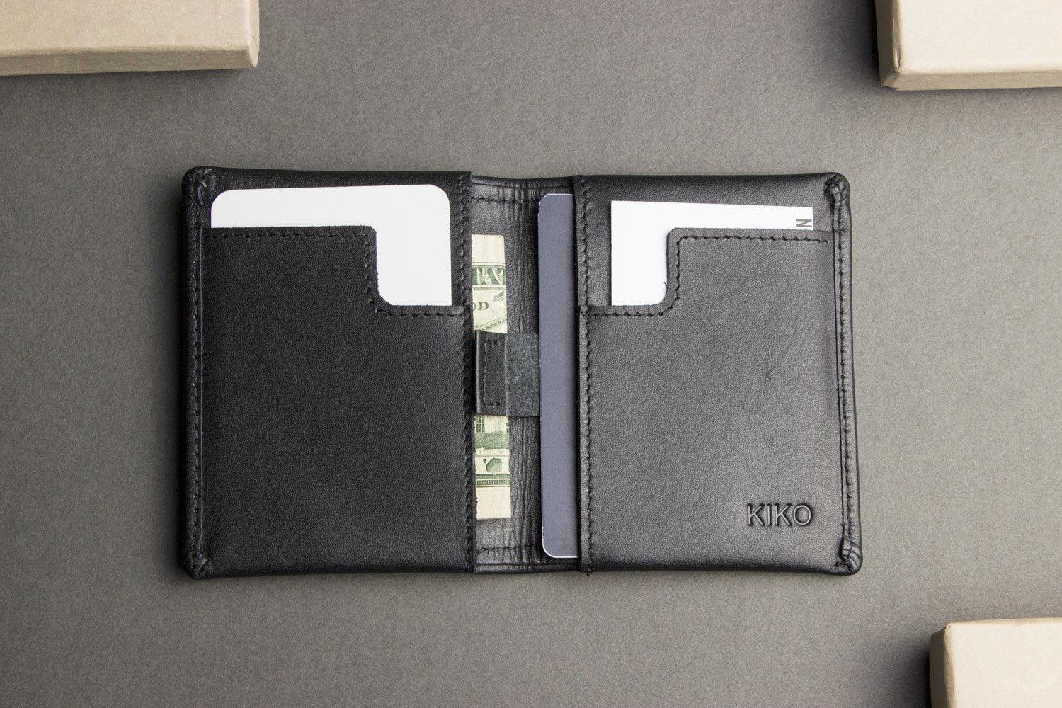 Slim Bifold Wallet - Kiko Leather - Flyclothing LLC