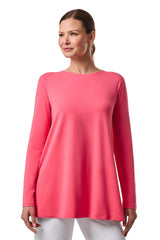 Women's Daybreak Swing Long Sleeve T-Shirt | Sunkist Coral