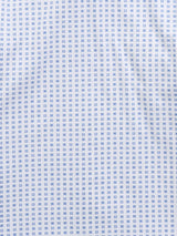 Boy's Ely Cattleman Short Sleeve White Geo Print Snap Shirt