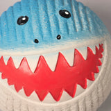Finn the Shark Ruff-Tex® Latex Ball Dog Toy, Large - HuggleHounds - Flyclothing LLC