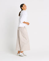 Pima Cotton Jackie O Top - White - PLANET by Lauren G - Flyclothing LLC