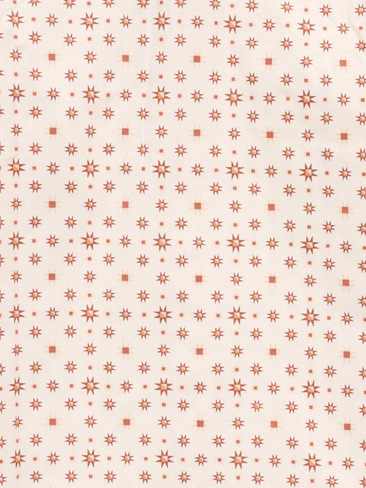 Boy's Ely Cattleman Long Sleeve Retro Star Print Snap Shirt- Ecru - Ely Cattleman - Flyclothing LLC