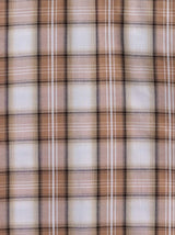 Boy's Ely Cattleman Long Sleeve Textured Plaid Western Snap Shirt- Teal & Khaki - Ely Cattleman - Flyclothing LLC