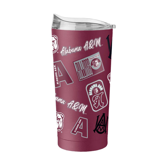 Alabama A&M 20oz Dreamweave Powder Coat Tumbler - Logo Brands - Flyclothing LLC
