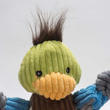Dilly Duck Knottie® Plush Dog Toy - HuggleHounds - Flyclothing LLC