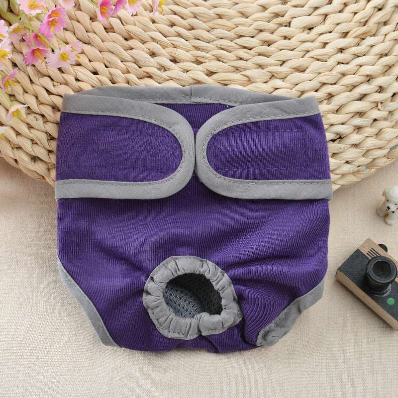 Dog Shorts Puppy Physiological Diapers Panties Waterproof Adjustable Cute Pattern Dog Physiological Pants Pet Costumes Supplies - My Store - Flyclothing LLC