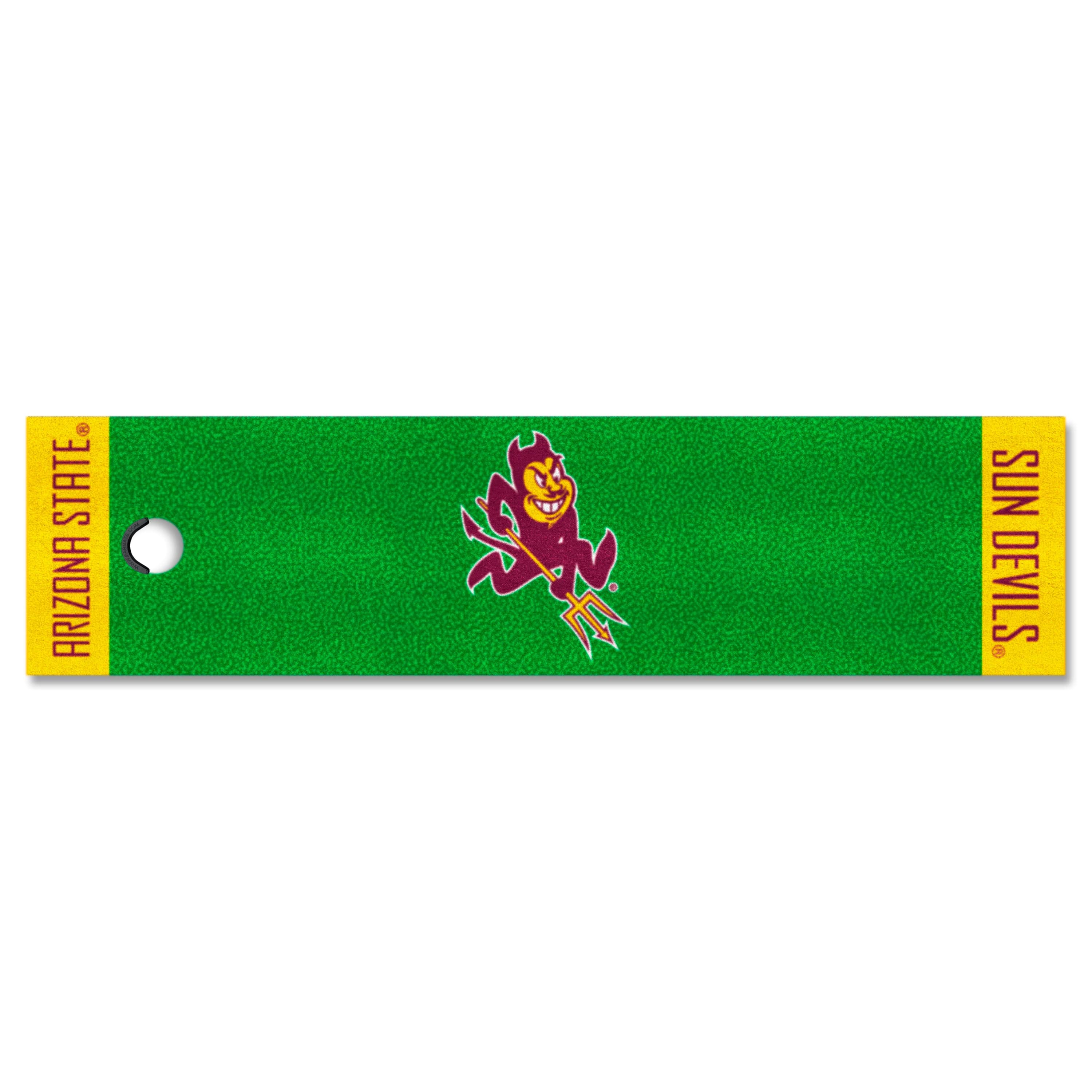 Arizona State Sun Devils Putting Green Mat - 1.5ft. x 6ft., Sparky Logo - Arizona State