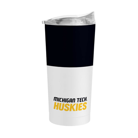 Michigan Tech 20oz Colorblock Powder Coat Tumbler - Logo Brands - Flyclothing LLC