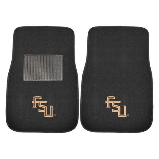 Florida State Seminoles Embroidered Car Mat Set - 2 Pieces - Florida State
