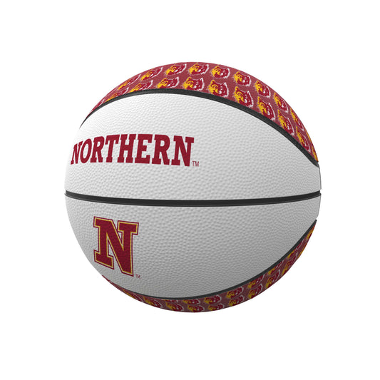 Northern State Repeating Mini Size Rubber Basketball - Logo Brands - Flyclothing LLC