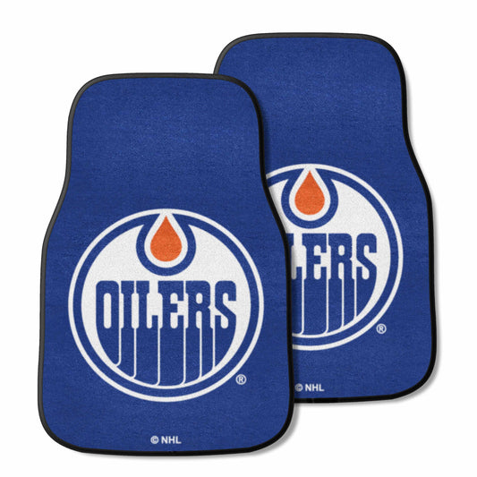 Edmonton Oilers Oilers Front Carpet Car Mat Set - 2 Pieces - Edmonton Oilers