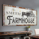 Rustic Farmhouse Sign - Tailored Canvases - Flyclothing LLC