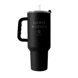 Daemen College 40oz Black Tonal Powder Coat Tumbler - Logo Brands - Flyclothing LLC